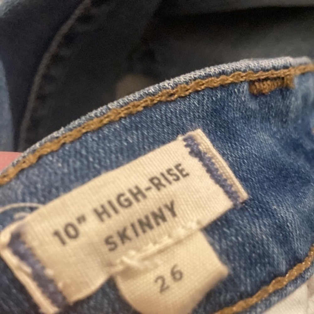 Madewell 10” High Rise Skinny Jeans n Wiltshire size 26 - Picture 4 of 14